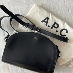 APC demi lune crossbody bag
